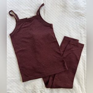 Siskin wool silk camisole and long underwear set